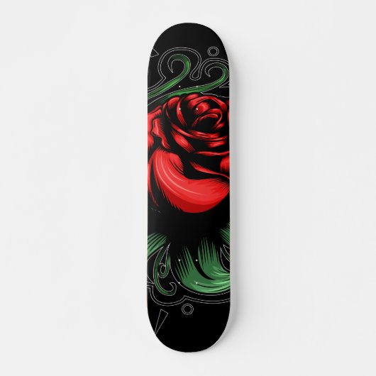 Skateboard Rose Incroyable (Devant)