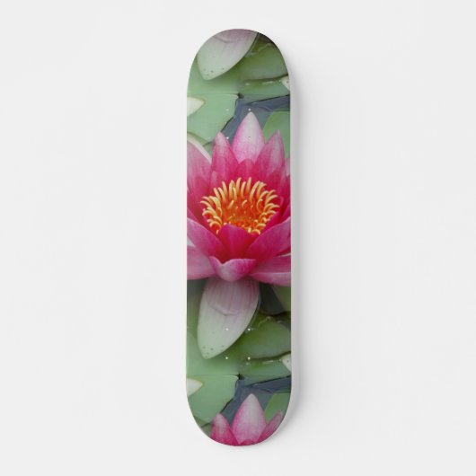 Skateboard Rose Lotus Water Lily (Devant)