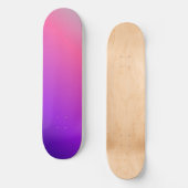 Skateboard Rose Mignonne Esthétique Colorée (Recto)