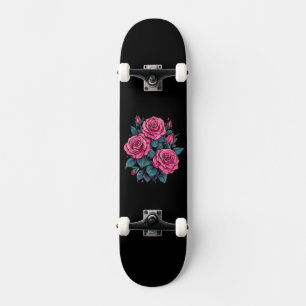Skateboard Rose rose