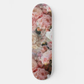 Skateboard rose rose pastel Abstrait (Recto)