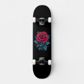 Skateboard Rose rouge (Recto)