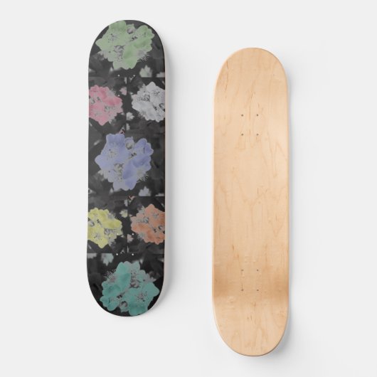 Skateboard Rose sauvage (Recto)