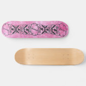 Skateboard rose skuleboard, devil (Horz)