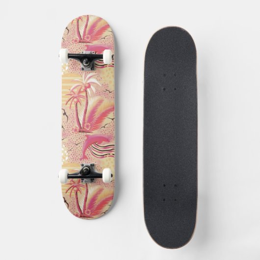 Skateboard rose Tropical Paradise (Recto)
