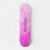 Skateboard Rose vibrant (Devant)