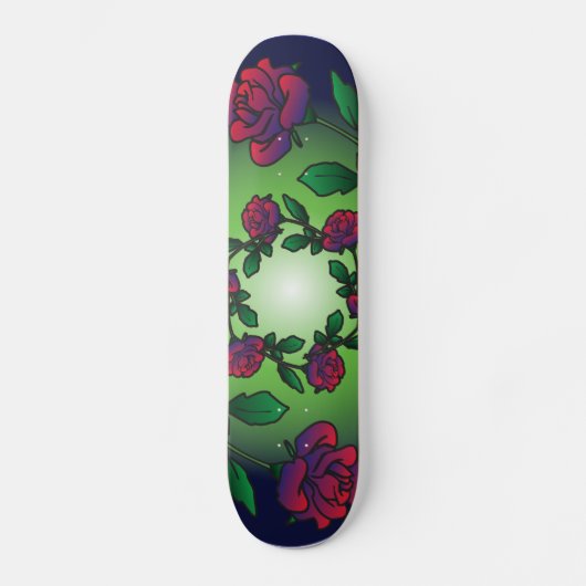 Skateboard Roses (Recto)