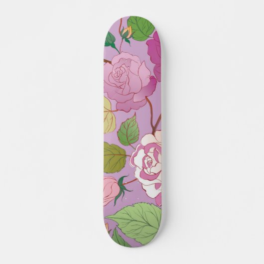 Skateboard Roses 18 (Devant)