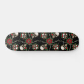 Skateboard Roses des crânes n (Horz)