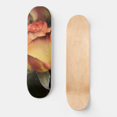 Skateboard Roses orange, rouge et jaune (Recto)