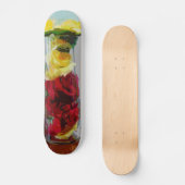 Skateboard Roses rouges (Recto)