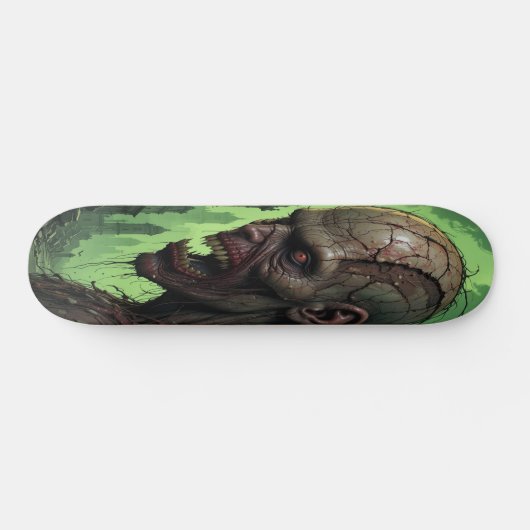 Skateboard Rotting Zombie Face - Horror (Horz)