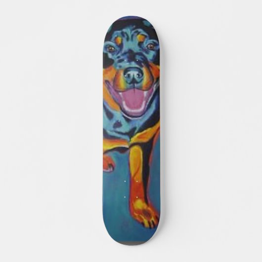 Skateboard rottweiler (Devant)
