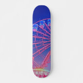 Skateboard Roue bleue (Devant)