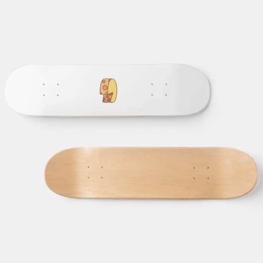 Skateboard roue de fromage (Horz)