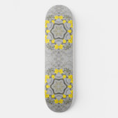 Skateboard Roue d'harmonie de jonquilles (Recto)