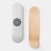 Skateboard Roue du Dharma (bouddhisme, hindouisme) (Recto)