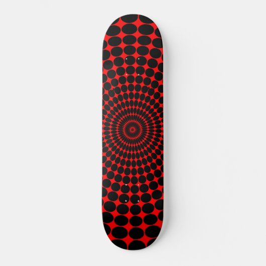 Skateboard rouge (Recto)