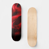 Skateboard Rouge chaud (Recto)