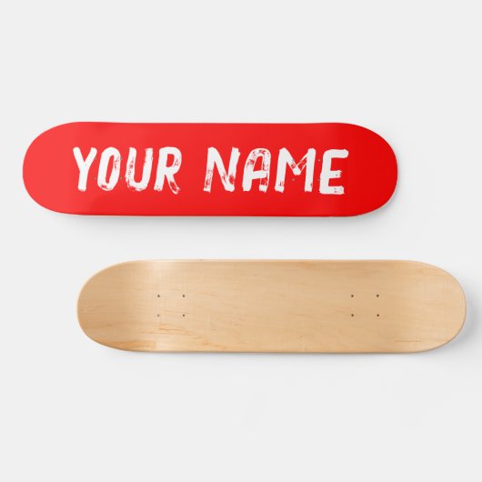 Skateboard Rouge Cool (Horz)