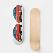 Skateboard Rouge d'Opel Calibra (Recto)
