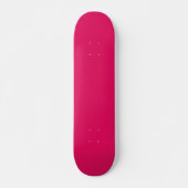 Skateboard Rouge Framboise Uni | Classique | Élégant (Devant)