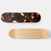 Skateboard Rouge noir jaune (Horz)