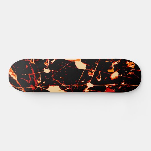Skateboard Rouge noir jaune (Horz)