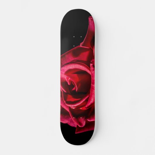 Skateboard rouge-rose-320869 rose rouge ROMANTIQUE AMOUR Fleu (Recto)