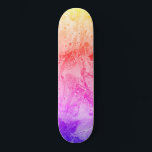 Skateboard Rouge rose Bleu pourpre Jaune Vert moderne Abstrai<br><div class="desc">Pink Rouge Bleu Violet Vert Jaune Moderne Art Abstrait Modèle Patinage Blank Trendy.</div>