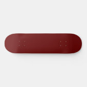 Skateboard Rouge sanguin (couleur solide) (Horz)
