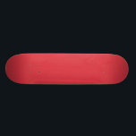 Skateboard Rouge solide de pavot<br><div class="desc">Conception solide de couleur du rouge un de pavot. Le produit simple simple de couleur,  pour ajouter votre propre texte ou les initiales emploient s'il y a lieu la "personnaliser il" bouton</div>