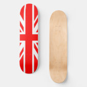 Skateboard Rouge Union Jack (Recto)