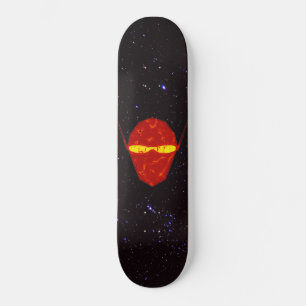 Skateboard Rouge : Voyageur Tau Ceti