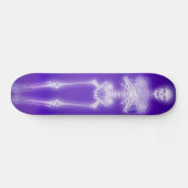 Skateboard Rougeoyer squelettique : Planche à roulettes faite (Horz)