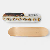 Skateboard Rouille - Personnalisée (Horz)