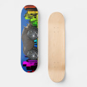 Skateboard Roulement sur 22' s [rhinocéros] (Recto)