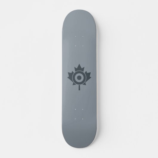 Skateboard Rounde canadienne de la feuille d'érable Mod CANAD (Devant)