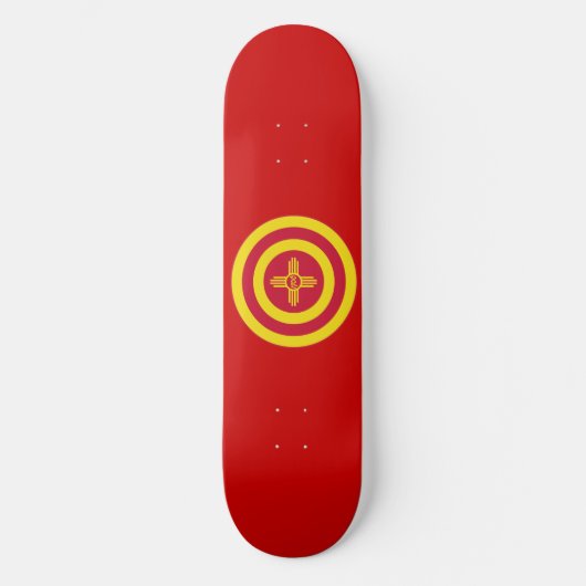 Skateboard Roundel de Albuquerque (Recto)