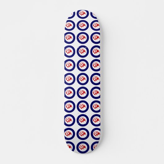 Skateboard Roundel Kiwi (Devant)
