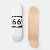Skateboard Route 66 (Recto)