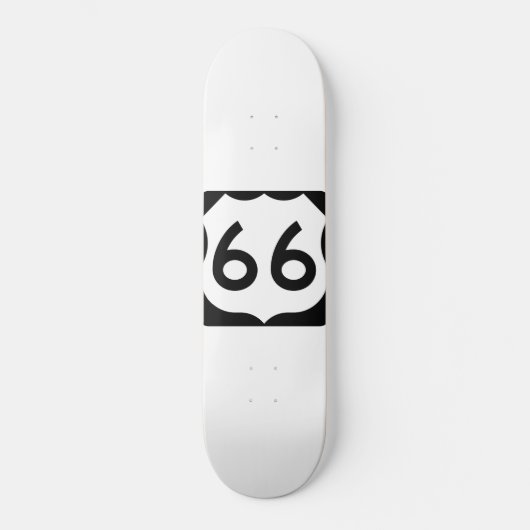 Skateboard Route 66 (Recto)