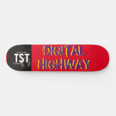 SKATEBOARD ROUTE NUMÉRIQUE / TST / JMT SKATEBOARDS (Horz)