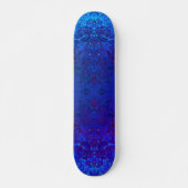 Skateboard Royal Blue Turquoise Gemstone (Devant)