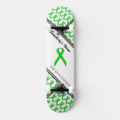 Skateboard Ruban de la Lime Green Standard par Kenneth Yoncic (Recto)