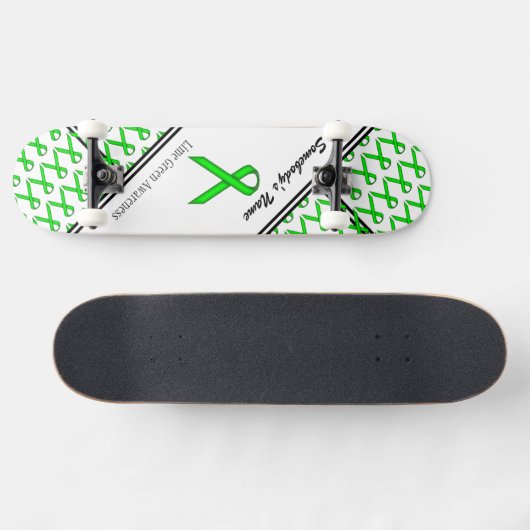 Skateboard Ruban de la Lime Green Standard par Kenneth Yoncic (Horz)