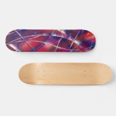 Skateboard Ruban violet et rose (Horz)