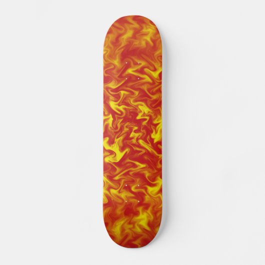 Skateboard Rubans de Feu (Recto)