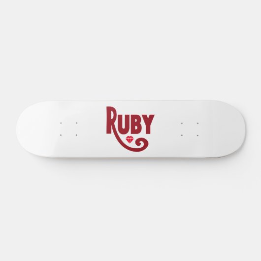 Skateboard Ruby (Horz)