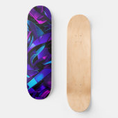 Skateboard Rue Graffiti Abstraite (Recto)